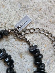 画像4: Azuma.(アズマ) PEBBLE STONE NACKLACE 23AH-AC-04(BLK) (4)