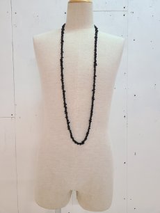 画像2: Azuma.(アズマ) PEBBLE STONE NACKLACE 23AH-AC-04(BLK) (2)