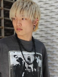 画像12: Azuma.(アズマ) PEBBLE STONE NACKLACE 23AH-AC-04(BLK) (12)