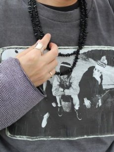 画像7: Azuma.(アズマ) PEBBLE STONE NACKLACE 23AH-AC-04(BLK) (7)