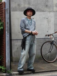 画像16: SUGARHILL(シュガーヒル) FADED DOUBLE KNEE DENIM PANTS 23SSPT02 (16)