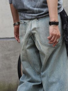 画像17: SUGARHILL(シュガーヒル) FADED DOUBLE KNEE DENIM PANTS 23SSPT02 (17)