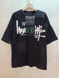 画像1: Takaya Hioki (タカヤヒオキ) OLD STUSSY REMAKE S/S  "REBEL ELEMENTS EXCLUSIVE (BLK)D (1)