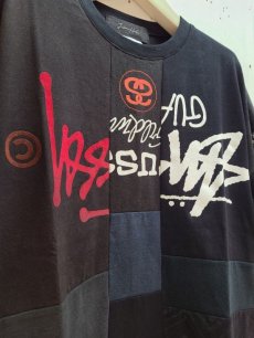 画像2: Takaya Hioki (タカヤヒオキ) OLD STUSSY REMAKE S/S  "REBEL ELEMENTS EXCLUSIVE (BLK)C (2)
