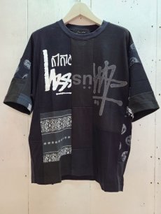 画像1: Takaya Hioki (タカヤヒオキ) OLD STUSSY REMAKE S/S  "REBEL ELEMENTS EXCLUSIVE (BLK)E (1)