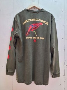 画像2: children of the discordance(チルドレンオブザディスコーダンス) DISCORDANCE TEE LS B COTDCS-006B(GRN) (2)