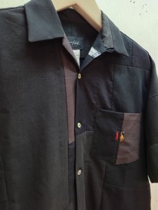 画像5: Takaya Hioki (タカヤヒオキ) POLO REMAKE OPEN COLLER SHIRT (5)