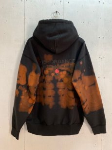 画像2: children of the discordance(チルドレンオブザディスコーダンス) HAND DYEING HOODIE COTDCS-008(BRN) (2)