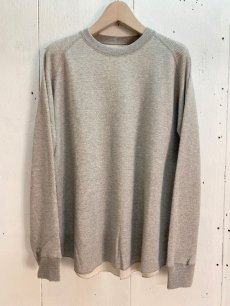 画像1: KIIT(キート) HONEY COMB WAFFLE L/SLEEVE CUT&SEWN KIP-T99-004  (1)