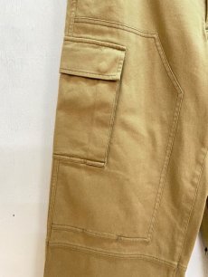 画像3: KIIT(キート) OPEN END COTTON STRETCH CHINO DOUBLE KNEE CARGO PANTS KIP-P94B-005 (3)