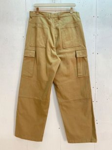 画像4: KIIT(キート) OPEN END COTTON STRETCH CHINO DOUBLE KNEE CARGO PANTS KIP-P94B-005 (4)