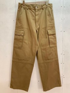 画像1: KIIT(キート) OPEN END COTTON STRETCH CHINO DOUBLE KNEE CARGO PANTS KIP-P94B-005 (1)