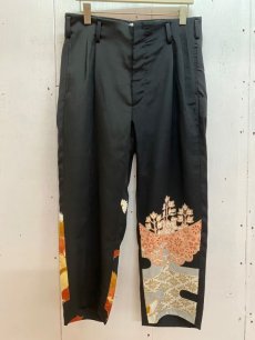 画像1: children of the discordance(チルドレンオブザディスコーダンス) NY:KIMONO PATCHWORK TROUSERS COTDNYPT-029 (1)