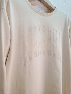 画像2: SUGARHILL(シュガーヒル) COLLEGE PRINT LONG SLEEVE T-SHIRT 23AWCS09(IVO) (2)