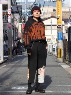 画像9: children of the discordance(チルドレンオブザディスコーダンス) NY:KIMONO PATCHWORK TROUSERS COTDNYPT-029 (9)