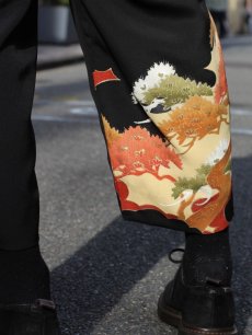 画像13: children of the discordance(チルドレンオブザディスコーダンス) NY:KIMONO PATCHWORK TROUSERS COTDNYPT-029 (13)