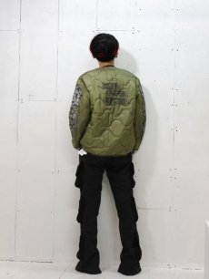 画像7: children of the discordance(チルドレンオブザディスコーダンス) HAND PAINTING BY SUI US M-65 LINNER JKT COTDJK-006(B) (7)