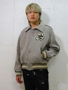 画像8: SUGARHILL(シュガーヒル) MELTON STADIUM JACKET 23AWJK02(BGE) (8)