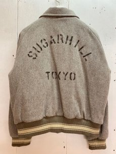 画像6: SUGARHILL(シュガーヒル) MELTON STADIUM JACKET 23AWJK02(BGE) (6)