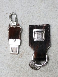 画像2: HIDAKA(ヒダカ) BAG LOCK KEY RING - HAIR H01AC30H (2)