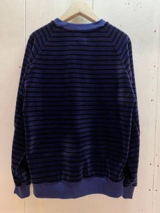 画像3: KIIT(キート) C/P HEAVY VELOR BORDER CREW NECK PULLOVER KIP-T93-003 (3)