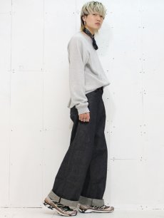 画像10: SUGARHILL(シュガーヒル）MODERN DENIM TROUSERS WIDE CUT MODEN002 (10)