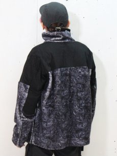 画像10: children of the discordance(チルドレンオブザディスコーダンス) PAISLEY FLEECE JACKET COTDJK-003(BLK) (10)