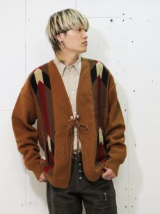 画像8: children of the discordance(チルドレンオブザディスコーダンス) 5G ARROW STRIPE CARDIGAN COTDKN-003 (8)