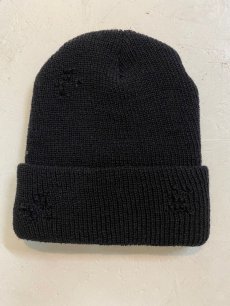 画像4: children of the discordance(チルドレンオブザディスコーダンス) CIGARETTE HOLE KNIT CAP COTDKN-006 (4)