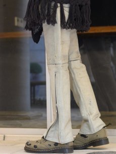 画像18: SUGARHILL(シュガーヒル) GILL LEATHER ZIP PANTS 23SSLA05(WHT) (18)