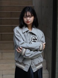 画像18: SUGARHILL(シュガーヒル) MELTON STADIUM JACKET 23AWJK02(BGE) (18)