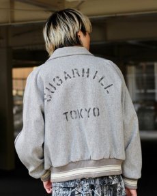 画像14: SUGARHILL(シュガーヒル) MELTON STADIUM JACKET 23AWJK02(BGE) (14)