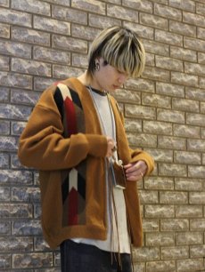 画像22: children of the discordance(チルドレンオブザディスコーダンス) 5G ARROW STRIPE CARDIGAN COTDKN-003 (22)