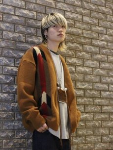 画像20: children of the discordance(チルドレンオブザディスコーダンス) 5G ARROW STRIPE CARDIGAN COTDKN-003 (20)