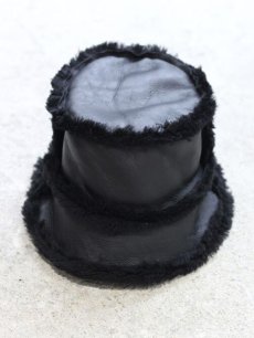 画像5: KIIT(キート) MOUTON SHEARING HAT KIP-A59-700(BLK) (5)