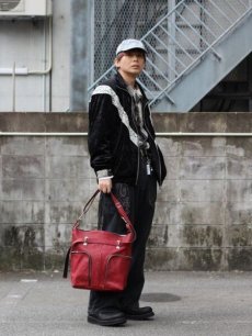 画像18: A PUZZLING HOME(アパズリングホーム) LACE LINE TRAINING JACKET (BLK) (18)