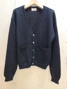 画像1: A PUZZLING HOME(アパズリングホーム) LAME MOHAIR CARDIGAN (1)