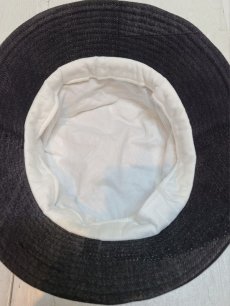 画像5: ★予約商品★Takaya Hioki (タカヤヒオキ) BLACK DENIM REMAKE BUCKET HAT (5)