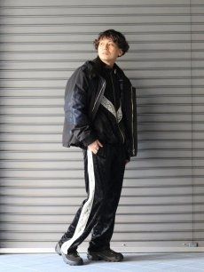 画像21: A PUZZLING HOME(アパズリングホーム) LACE LINE TRAINING JACKET (BLK) (21)