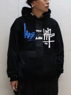 画像6: Takaya Hioki (タカヤヒオキ) OLD STUSSY REMAKE PULL OVER HOODIE  REBEL ELEMENTS EXCLUSIVE "DAMAGE"(E) (6)