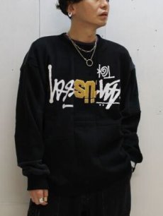 画像6: Takaya Hioki (タカヤヒオキ) OLD STUSSY REMAKE TRAINER  REBEL ELEMENTS EXCLUSIVE "DAMAGE"(D) (6)