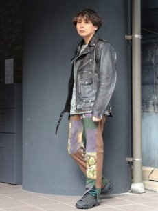 画像20: children of the discordance(チルドレンオブザディスコーダンス) HANDMADE VINTAGE PATCHWORK TROUSERS COTDSMBLPT-363 (20)