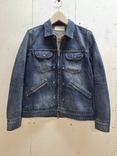 画像1: Azuma.(アズマ) CLASSIC DENIM JACKET 20AH-BL-101 (1)