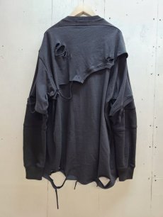 画像4: Azuma.(アズマ) SANSKRIT DOCKING SWEAT SHIRT 24SH-CS-02 (4)