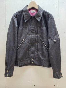 画像1: A PUZZLING HOME(アパズリングホーム) NYLON RIDING JACKET 24ss-001 (1)