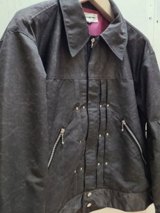 画像2: A PUZZLING HOME(アパズリングホーム) NYLON RIDING JACKET 24ss-001 (2)