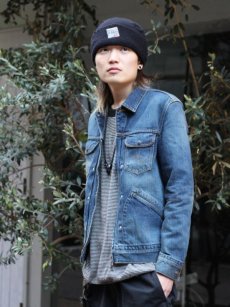 画像8: Azuma.(アズマ) CLASSIC DENIM JACKET 20AH-BL-101 (8)