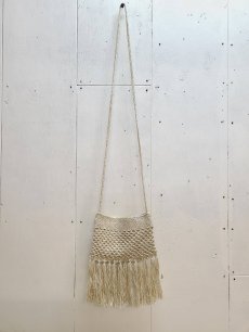 画像1: SUGARHILL(シュガーヒル) COTTON KNIT BAG SMALL 2441001008(IVO/BGE) (1)