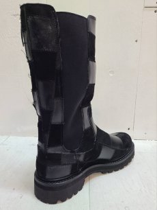 画像3: Children of the discordance(チルドレンオブザディスコーダンス) × KIDS LOVE GAITE(キッズラブゲイト) VINTAGE PATCH LEATHER SIDE GORE BOOTS COTDSHO-002 (3)