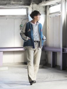 画像22: SUGARHILL(シュガーヒル) GILL LEATHER ZIP PANTS 23SSLA05(WHT) (22)